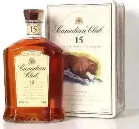 Canadian Club 15 Year Old Black Bear Wildlife Collection