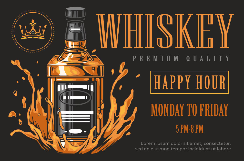 Buy Any Luxurious Brand Of Whisky