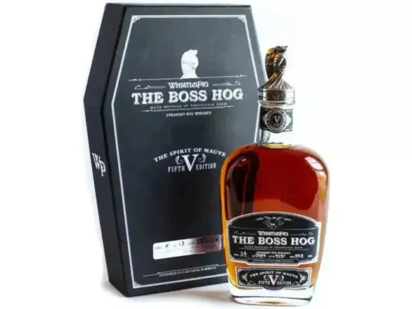 Whistlepig Boss Hog V: The Spirit of Mauve Straight Rye Whiskey
