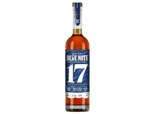 Blue Note 17 Year Old Barrel Proof Tennessee Bourbon Whiskey